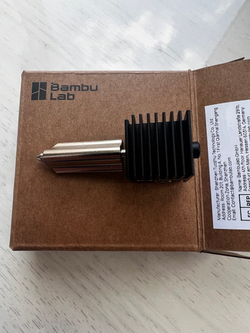 Хотэнд с соплом 0,4 мм из закаленной стали для 3Д принтера Bambu Lab A1/A1 mini FAH019