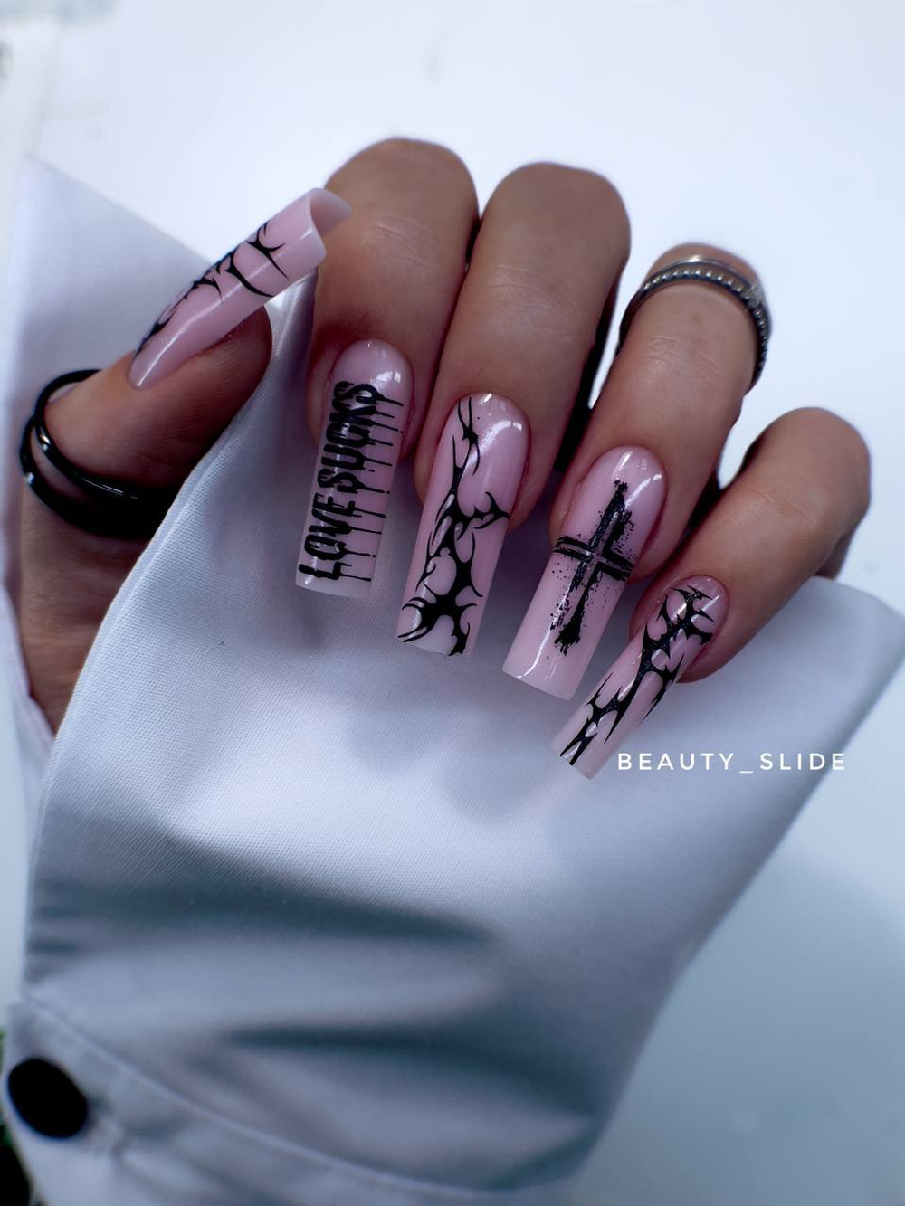 Слайдеры для маникюра/цвет/без фольги