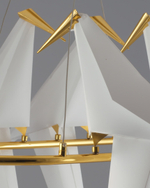 Подвесной светодиодный светильник Moderli V3073-6PL origami Birds 6*LED*6W