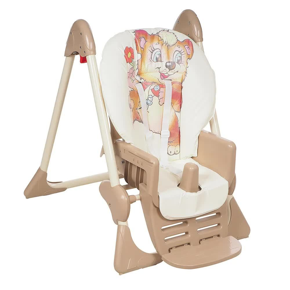 Стул для кормления "Космик" NEW (бежевый арт.140701)