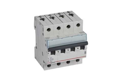 Автоматический выключатель C13A 4П 6000/10kA Tx3 Legrand