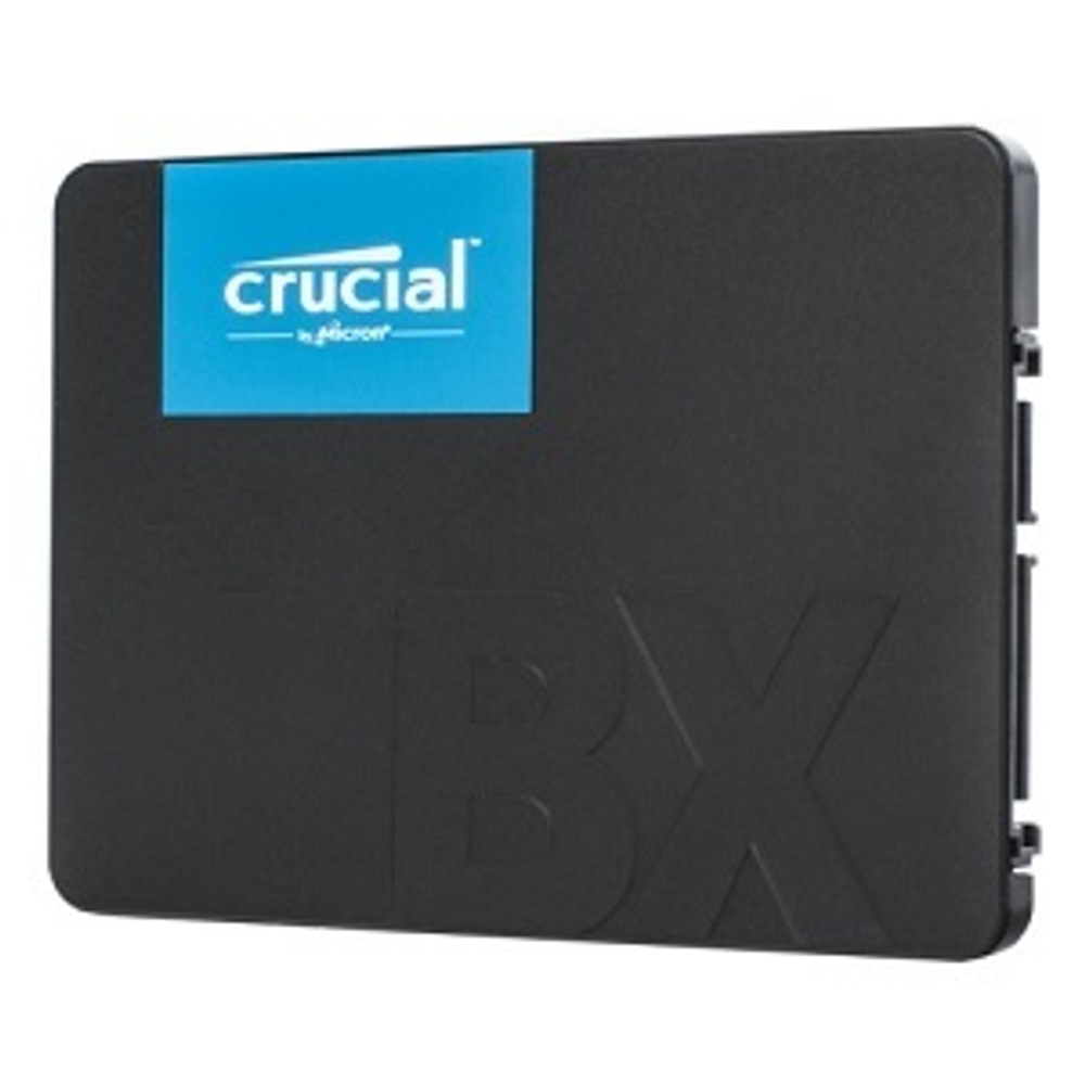 Жесткий диск SSD 2.5" 480Gb Crucial BX500, 540/500MBs, 90000 IOPS, TLC 3D NAND, SATA-III (CT480BX500SSD1)