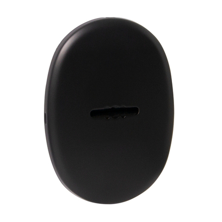 Накладка на сувальдный замок ESC.S-auto.ECO/OV.477 (ESC 477 eco) с авт. шторками BL черный