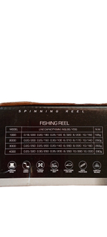 Катушка безинерционная BY01 1000 JIN TAI 7 подшипников