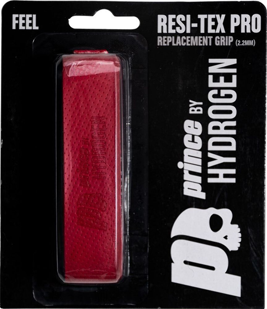 Теннисные намотки базовые Prince by Hydrogen Resi-Tex Pro 1P - красный