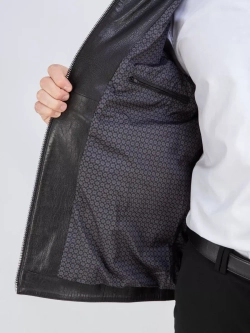 Куртка кожаная демисезонная Турция