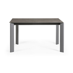 Стол Atta 140 (200) x90 графит керамика