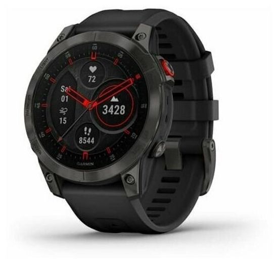 GARMIN EPIX 2 SAPPHIRE титановые черные DLC