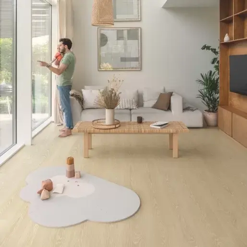 Ламинат Quick-Step Classic CLH 5799 Дуб морозный бежевый