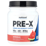 Nutricost, Performance, PRE-X, предтренировочный комплекс Xtreme, со вкусом арбуза, 876 г (1,9 фунта)