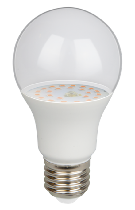 Лампа светодиодная для растений PPG A60 AGRO 9W Clear Е27 IP20