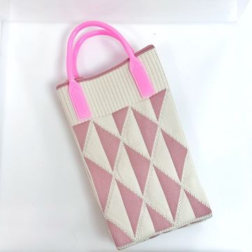 Сумочка мини розовая