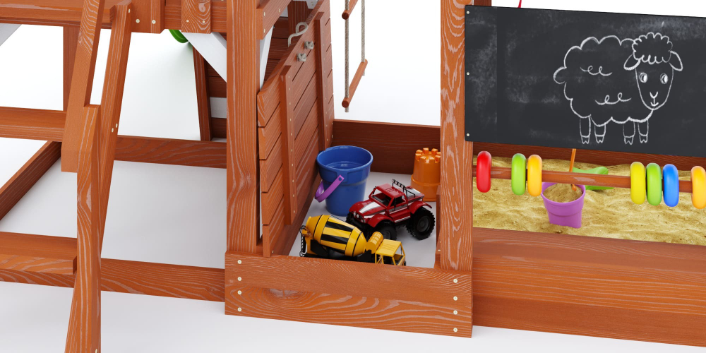 Детская площадка Савушка Тусун - 9 (салатовый)