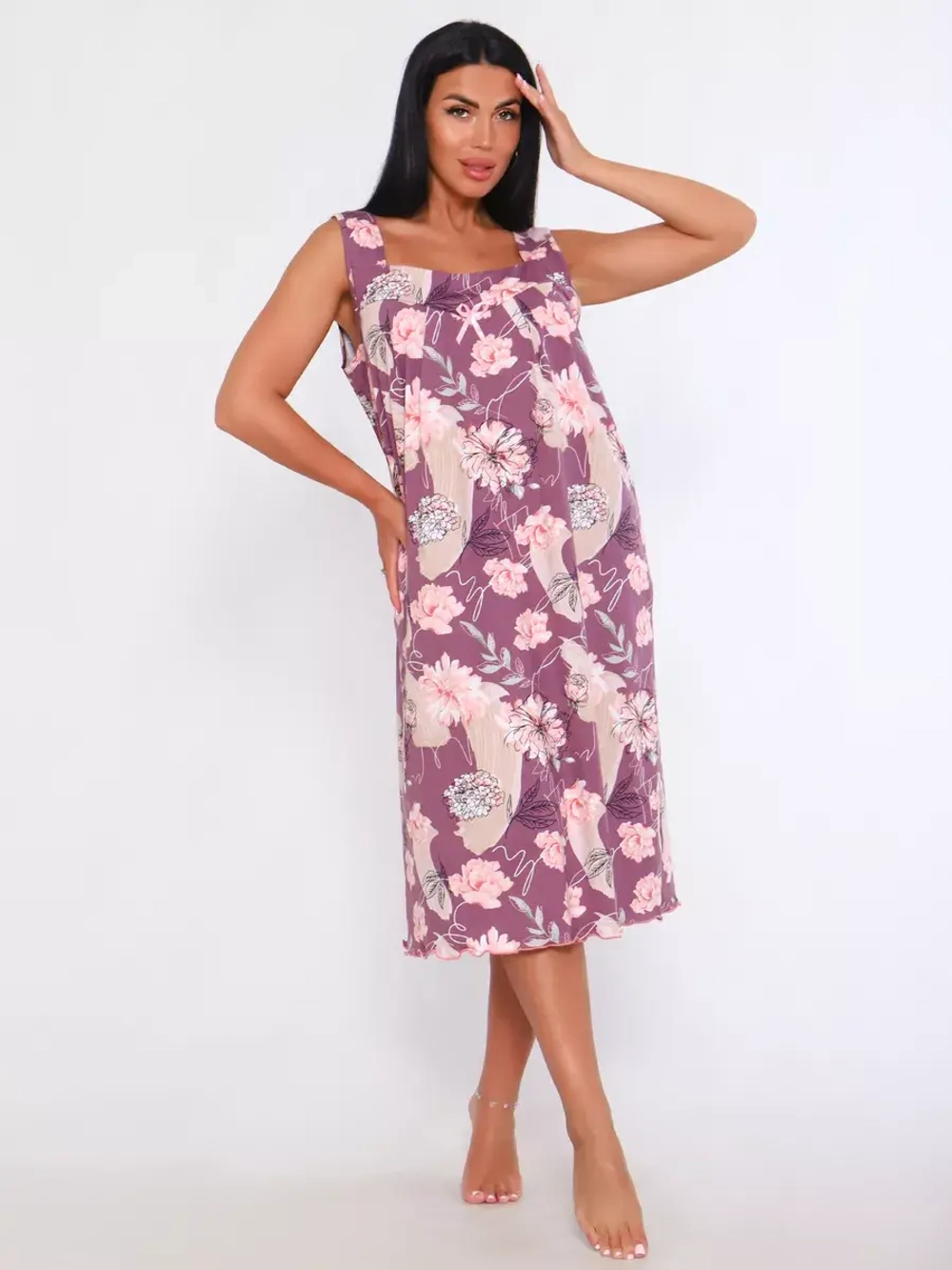 Ночная сорочка на большие размеры