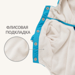 352 Комбинезон на флисе для девочки MAGAGIO - Puppy Angel