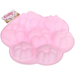 Форма силиконовая «Лапки» 7 ячеек 19*20,5*2,5см