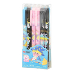 Ручка гелевая, пиши-стирай, автоматическая, Basir, синие чернила, серия "Волшебник", 3 цвета корпуса, 12 шт