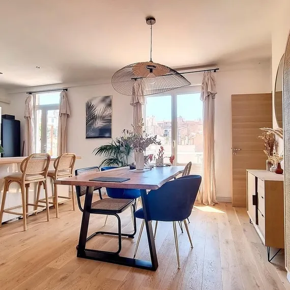 Полубарный стул Doriane дуб