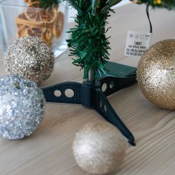 ULD-T5460-030-SNA-3AA WARM WHITE IP20 XMAS TREE Дерево светодиодное Ёлочка. на батарейках 3АА не в-к. 54х60см. 30 светодиодов. Теплый белый свет. TM Uniel