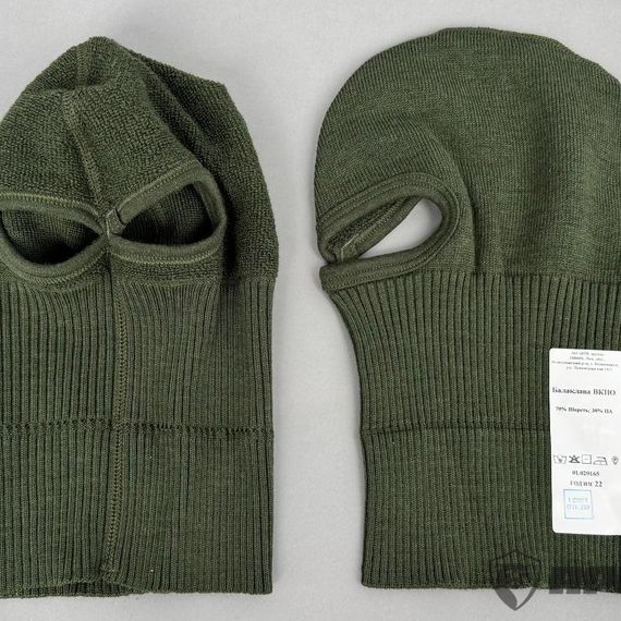 Балаклава (шапка-маска) уставная зимняя ВКПО