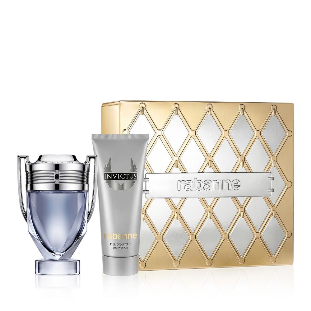 Rabanne Invictus EDT 100 ml + SG for Body &amp; Hair 100 ml (man) 1 pcs