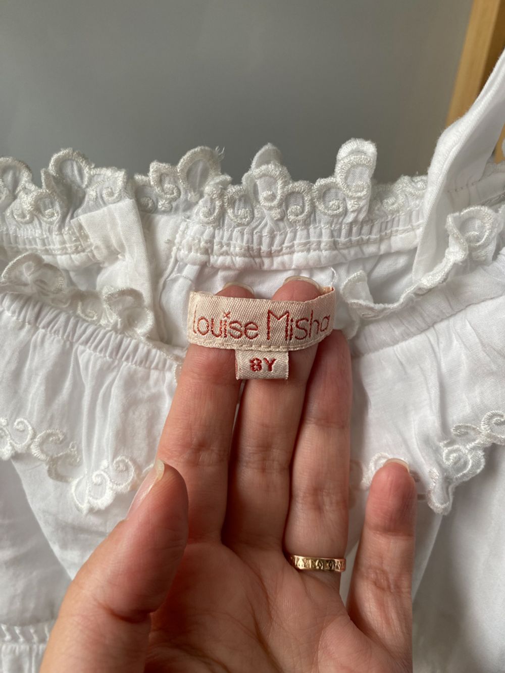 Хлопковое платье Louise Misha, 128