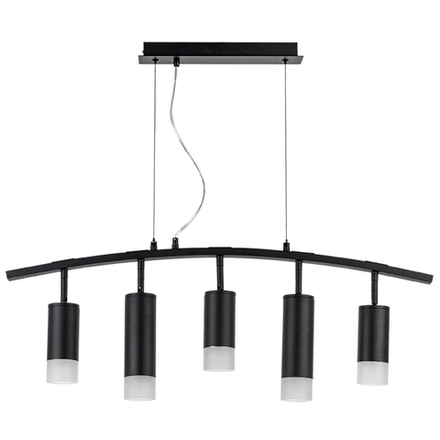 LR7353738721 Люстра RULLO 5х50W GU10 ЧЕРНЫЙ (571735+214437-3+214487-2+202431-5)