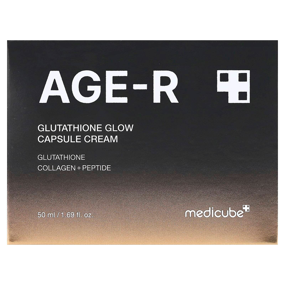 Medicube, Age-R, капсульный крем с глутатионом для сияния кожи, 50 мл (1,69 жидк. унции)