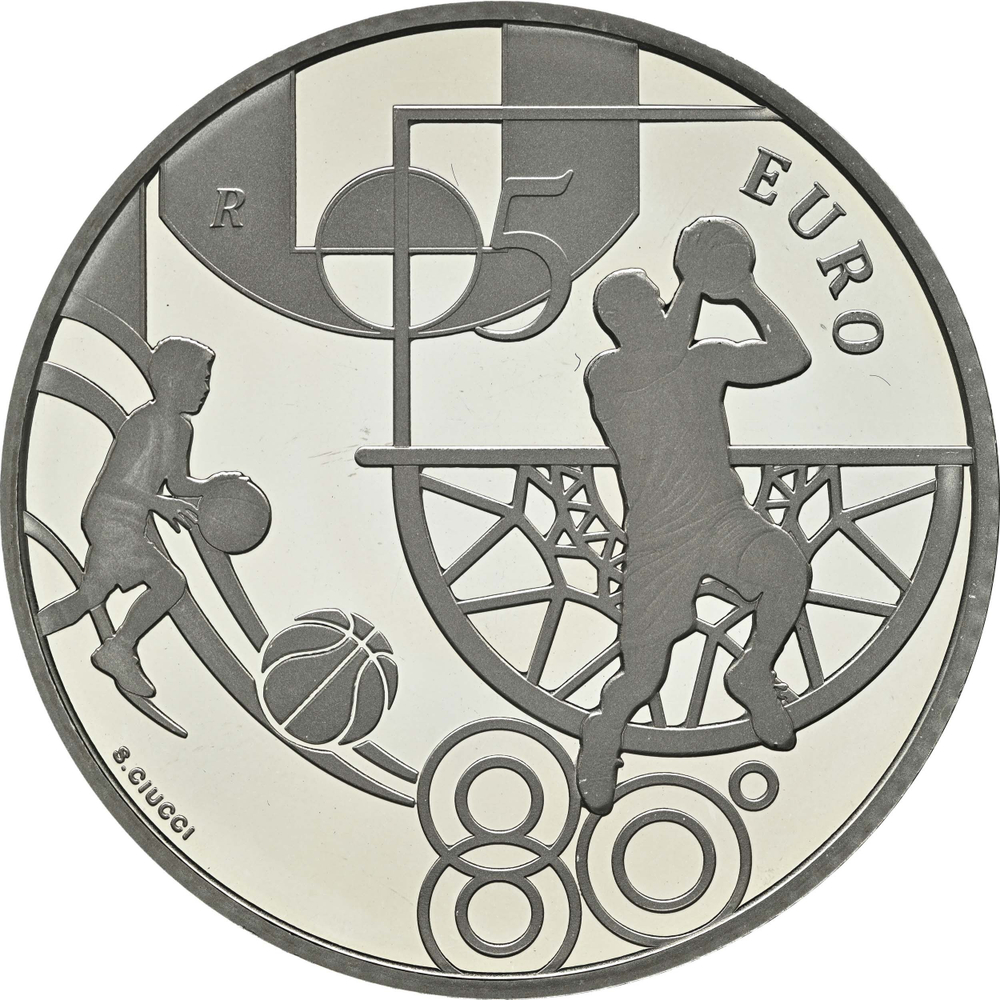 ИТАЛИЯ, 2025, 5 ЕВРО [СЕРЕБРО]