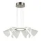 SL6235.103.20 Светильник подвесной ST-Luce Никель/Прозрачный LED 1*20W 4000K FAIRY