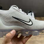 Nike Air VaporMax 2021 FK White Black Metallic Silver