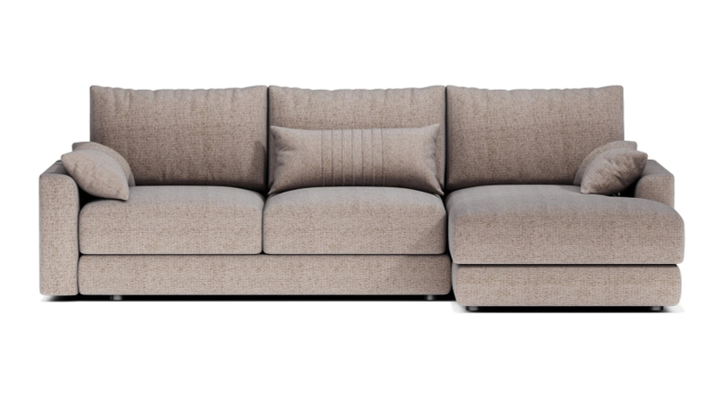 Угловой диван-кровать Ричард с оттоманкой