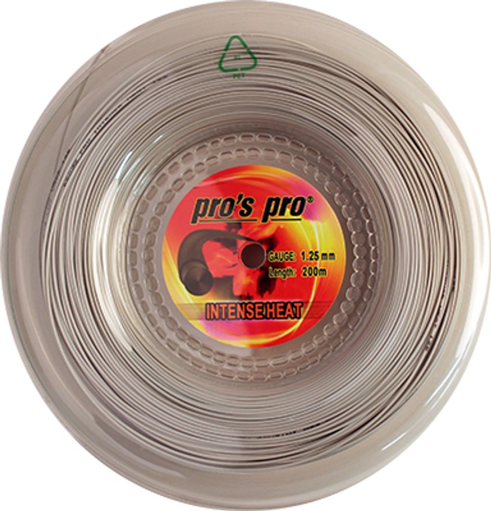 Теннисные струны Pro&#39;s Pro Intense Heat (200 m) - silver