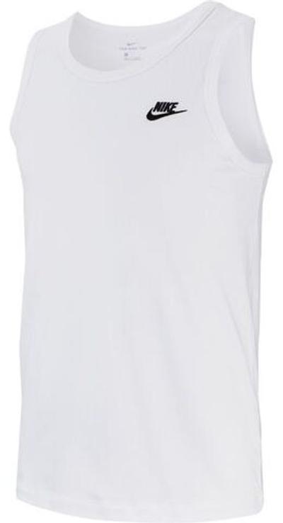 Мужская теннисная футболка Nike Sportswear Club Tank M - white/black