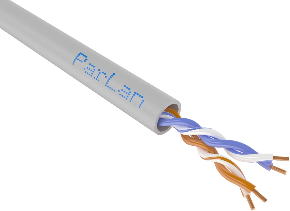 Кабель  Паритет U/UTP Cat5e PVCLS нг(A)-FRLS 2х2х0,52
