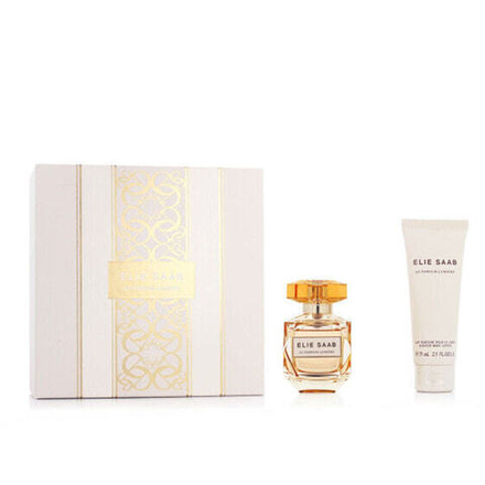 Женский подарочный набор Elie Saab Le Parfum Lumiere с Eau de Parfum 50 мл и лосьоном для тела 75 мл.