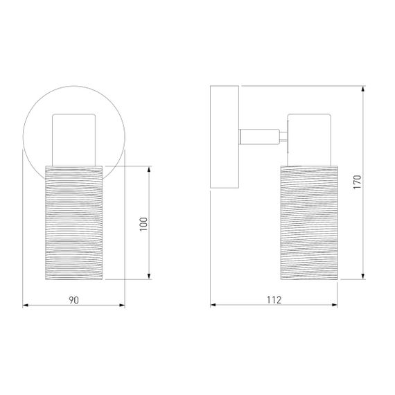 Спот Eurosvet 20043/1 сатин-никель