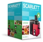 Соковыжималка центробежная Scarlett SC-JE50S49 (красный)