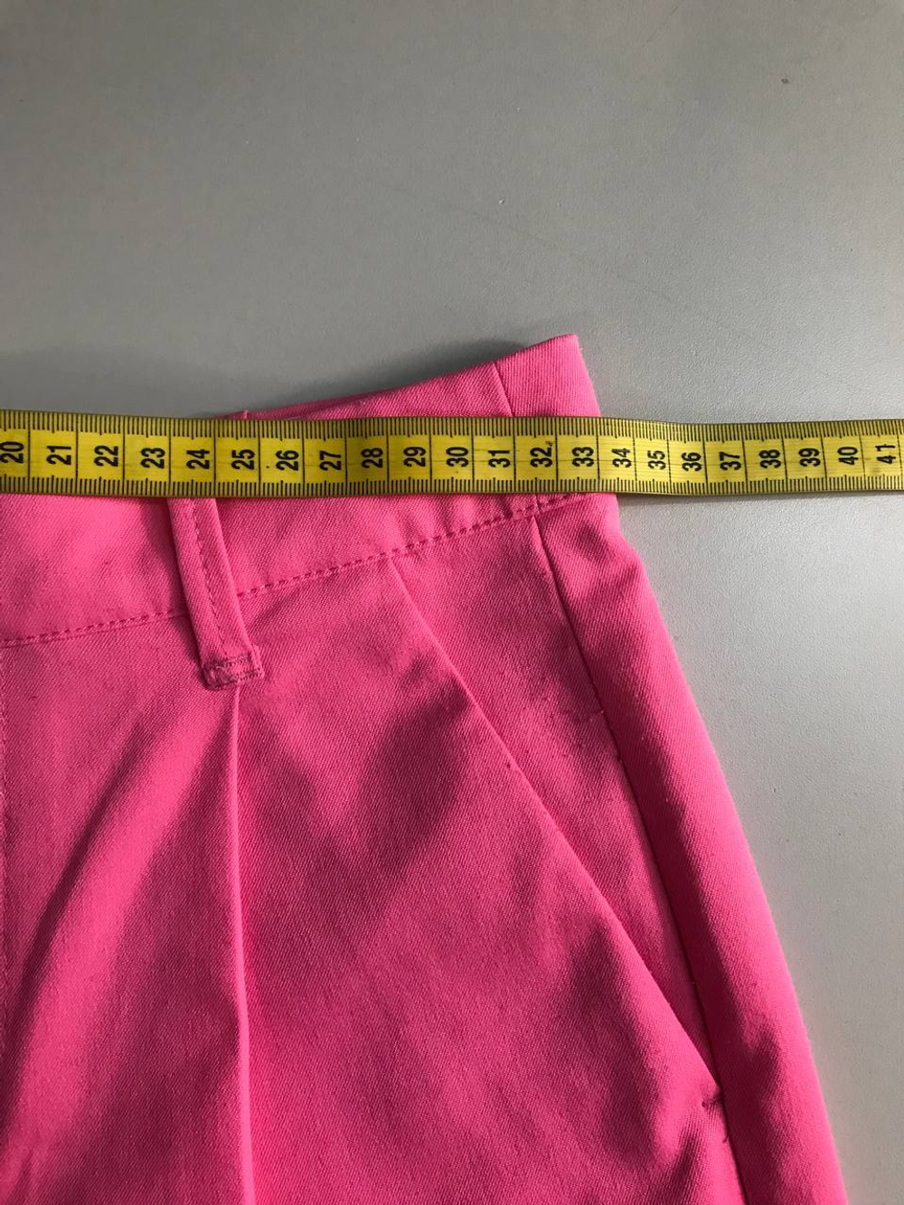 Брюки Bershka для яркого летнего образа, маркировка 34, визуально 40 размер