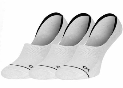 Теннисные носки Calvin Klein Footie High Cut 3P - White