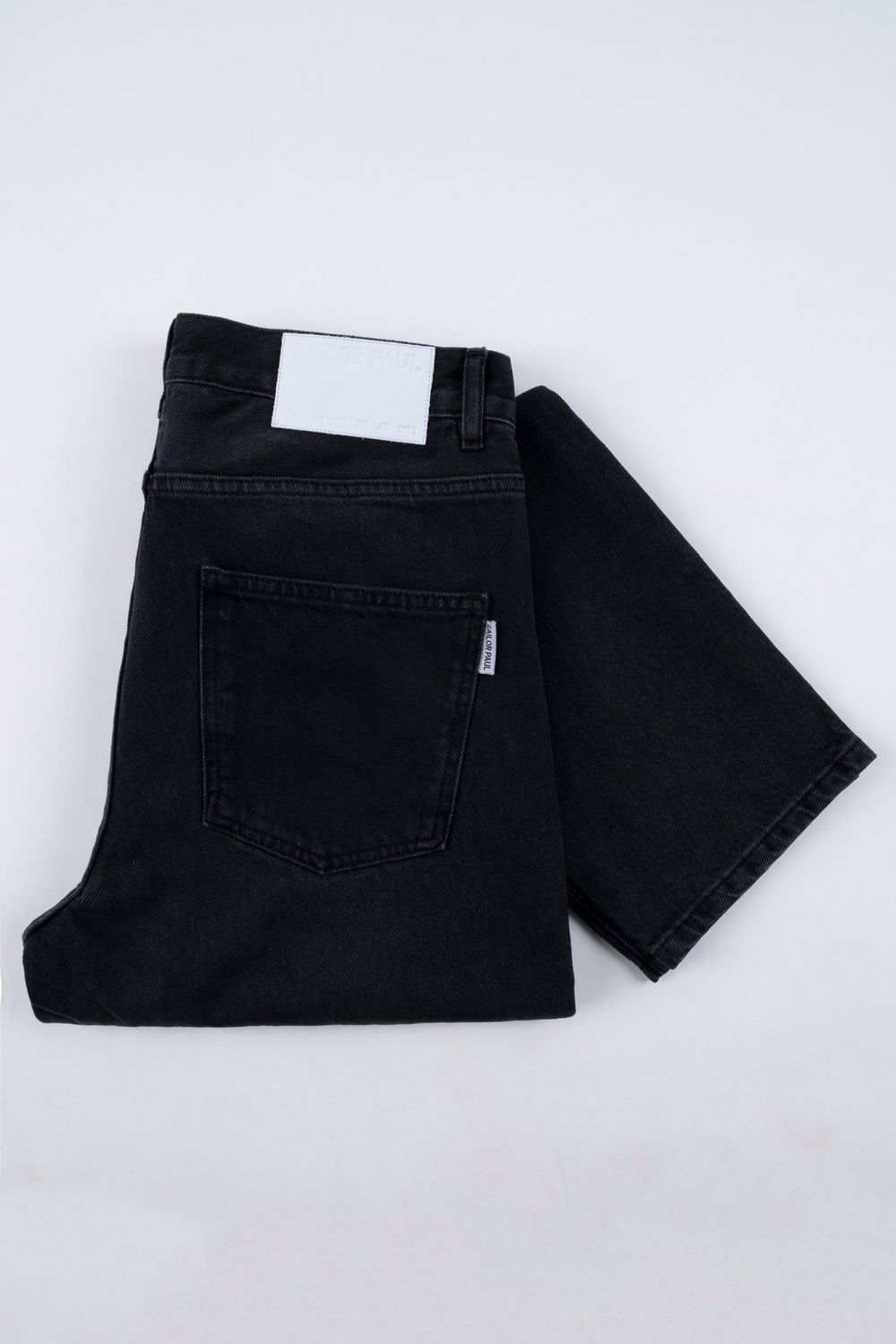 Джинсы Sailor Paul Relaxed Fit Матовые черные