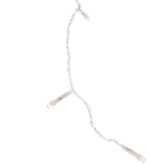 Гирлянда для улицы ЗАНАВЕС «Мерцание» ш2* в1,5 м 320 ламп LED, прозрач.пров,1 реж.,IP-54, Белый (возможность соединения)