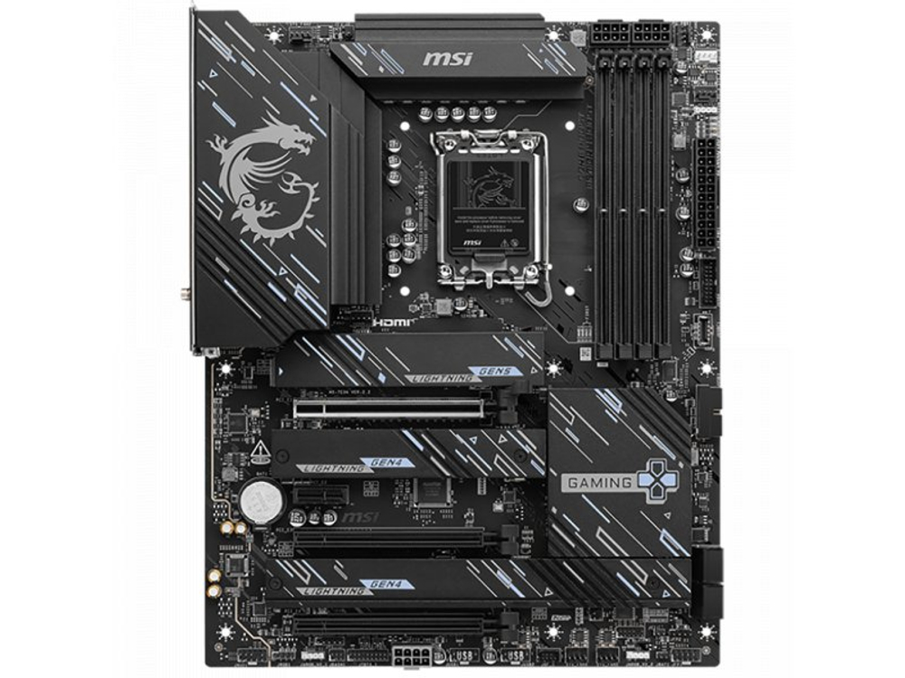 Материнская плата MSI Z890 Gaming Plus Wifi Z890, Socket LGA 1851, Intel Z890, ATX, RTL