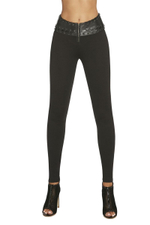 Легинсы Simini с эффектом push-up (Размер: L) (Цвет: черный)