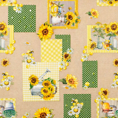 Клеенка MIRELLA 140см*20м ПВХ на нетканной основе, 216A