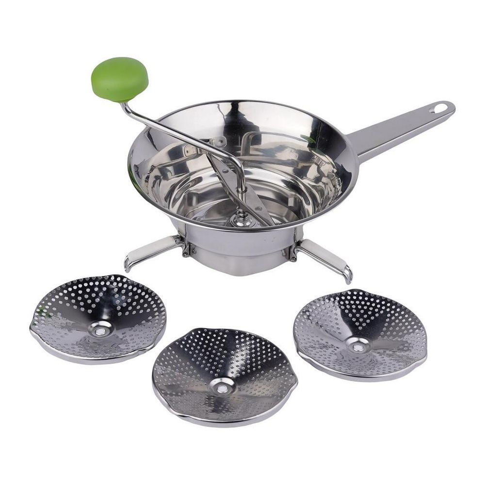 Машинка для протирки пюре 18,6 см нерж. h9 см 5 дисков P.L. Proff Cuisine