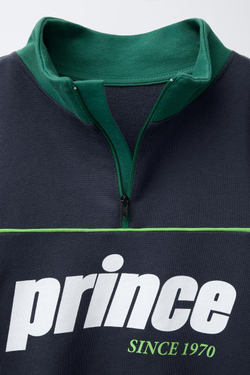 ZARA ТОЛСТОВКА С ЗАСТЕЖКОЙ-МОЛНИЕЙ PRINCE ®, ЗЕЛЕНОВАТО-СИНИЙ