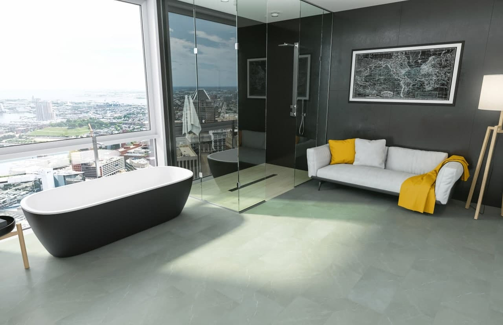 Кварцевый ламинат Fargo Stone Серый Риальто 66S451 - Магазин напольных покрытий в Екатеринбурге. MAXI ПОЛ