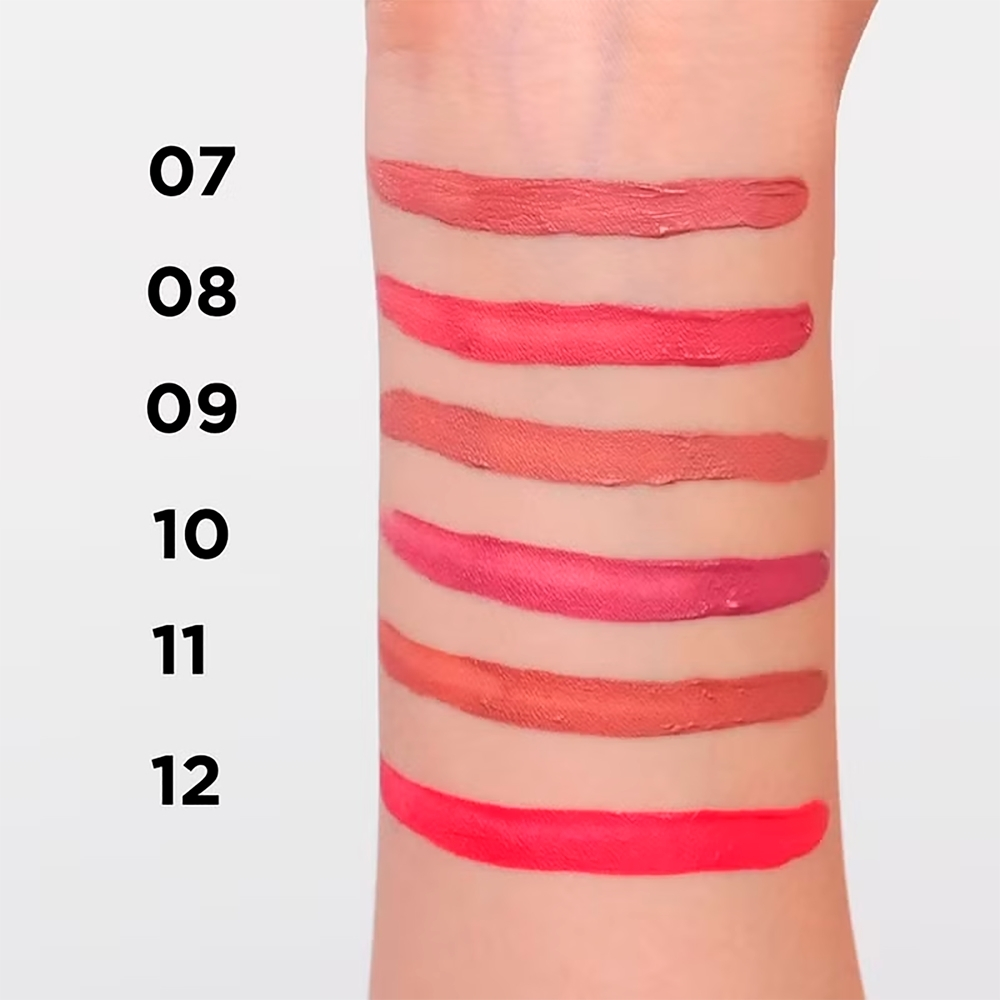 Eveline Cosmetics Wonder Match - Долговечная матовая жидкая помада с гиалуроновой кислотой, 6,8 ml