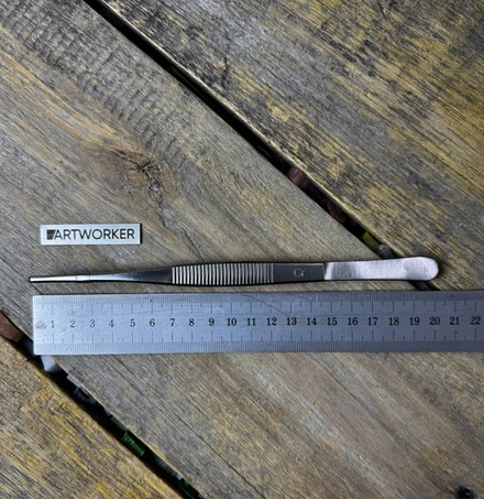 Пинцет для мозаики прямой, Китай (200 мм)